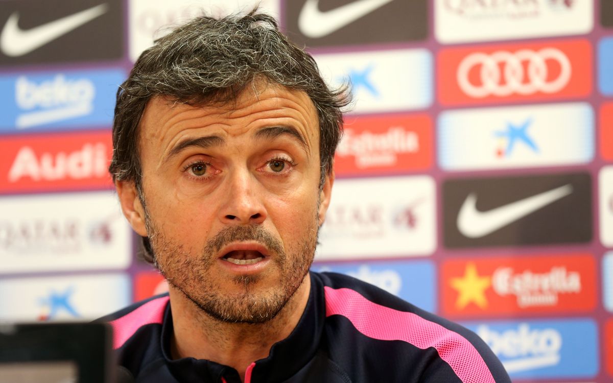 Luis Enrique knows it's harder to win on the road