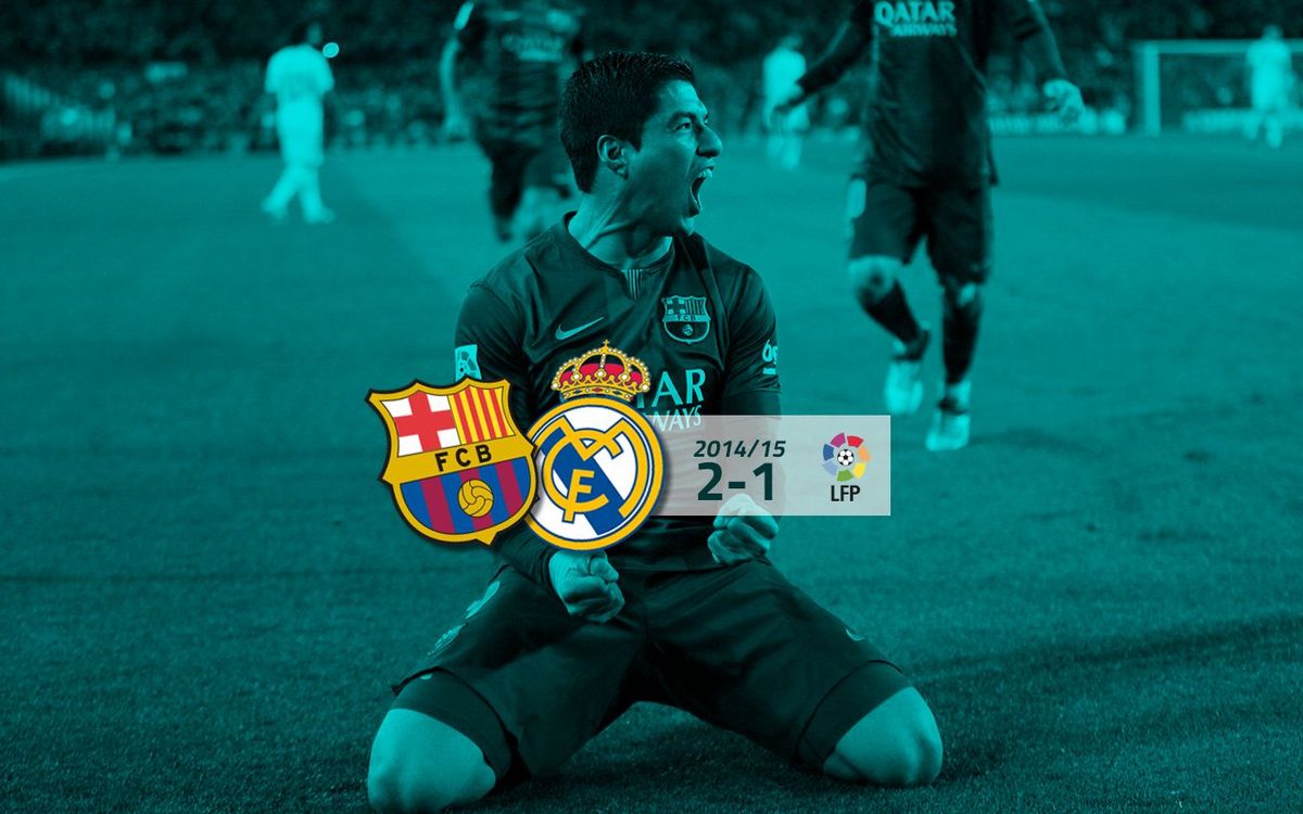 FC Barcelona: 2 - Real Madrid CF: 1