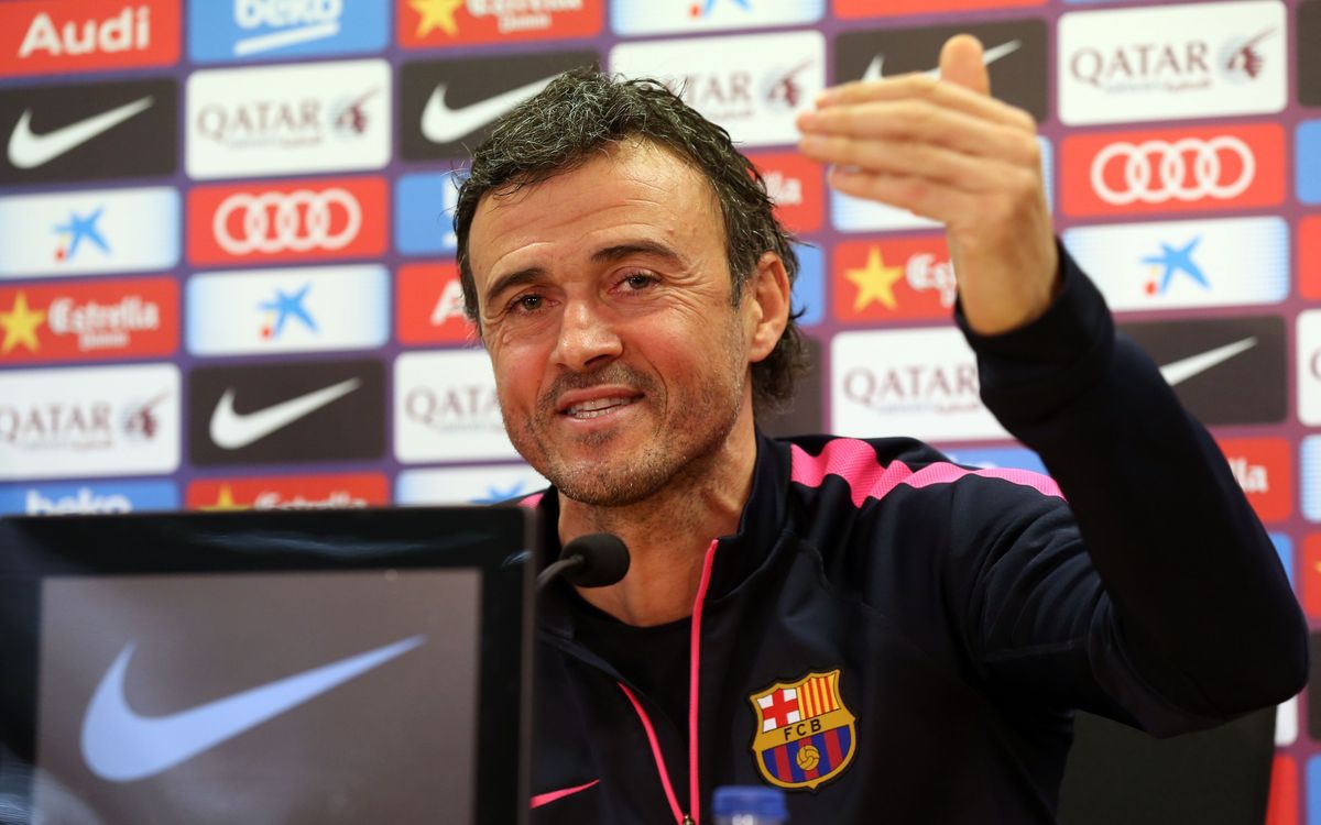 LIVE-Luis Enrique press conference