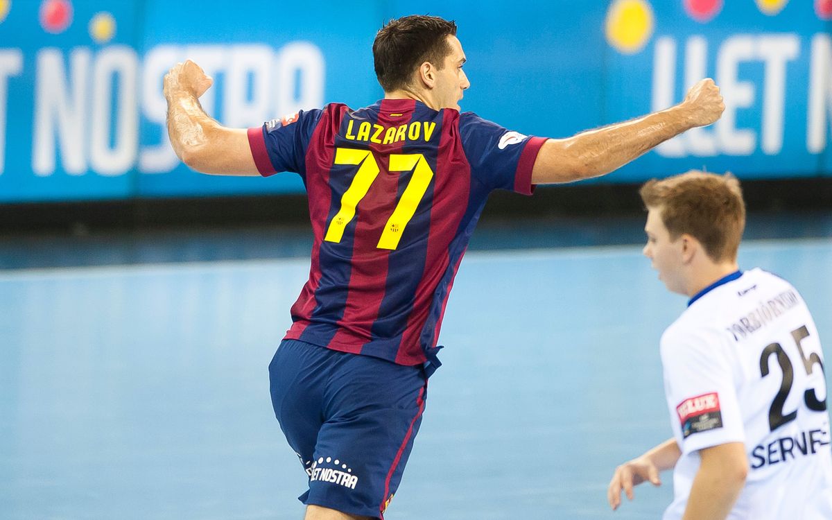 Fc Barcelona V Alingsas Hk Saric Lazarov And Another Victory 42 29