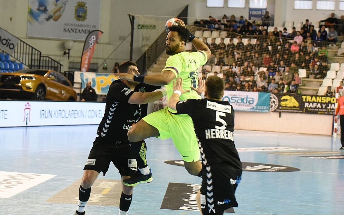 DS Blendio Sinfín - Barça Lassa: Triunfo trabajado en una pista complicada (19-32)