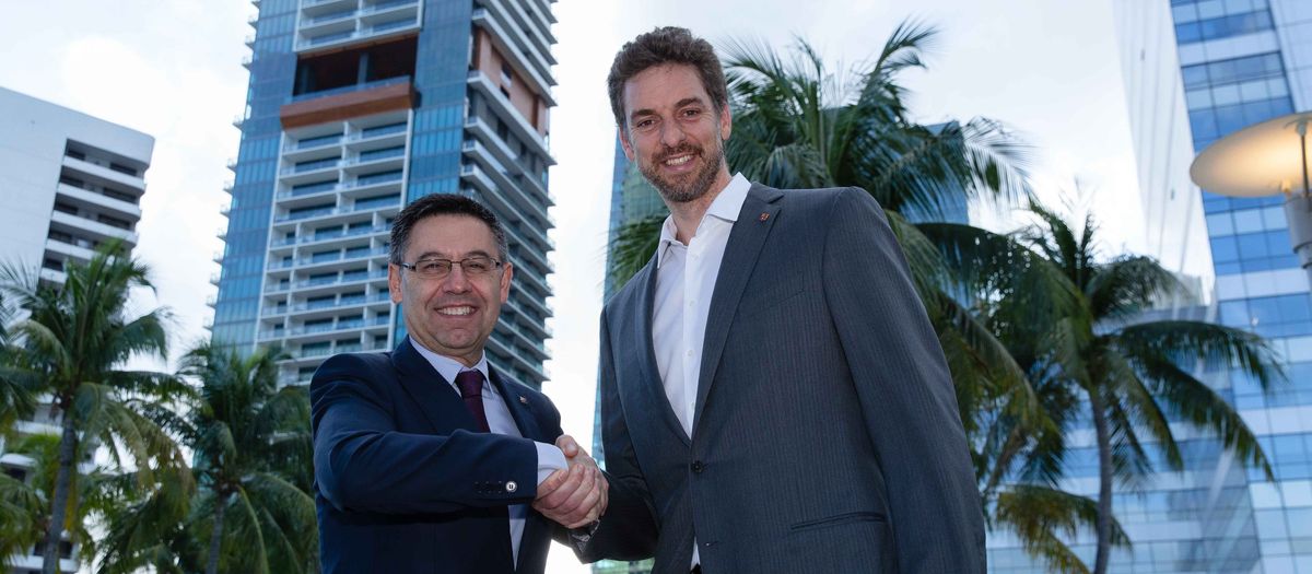 Pau Gasol, strategic advisor and Barça ambassador in the United States