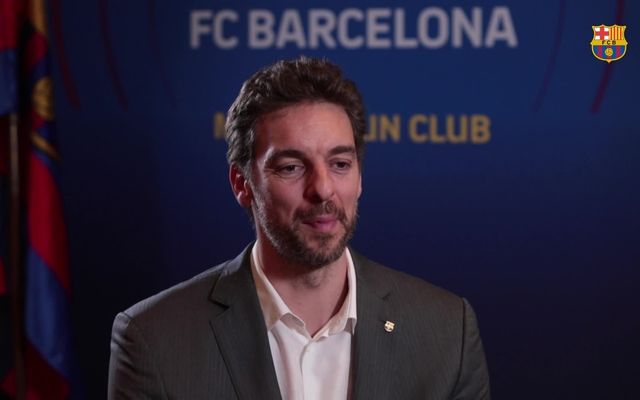 Pau Gasol: 'Barça is like a family'