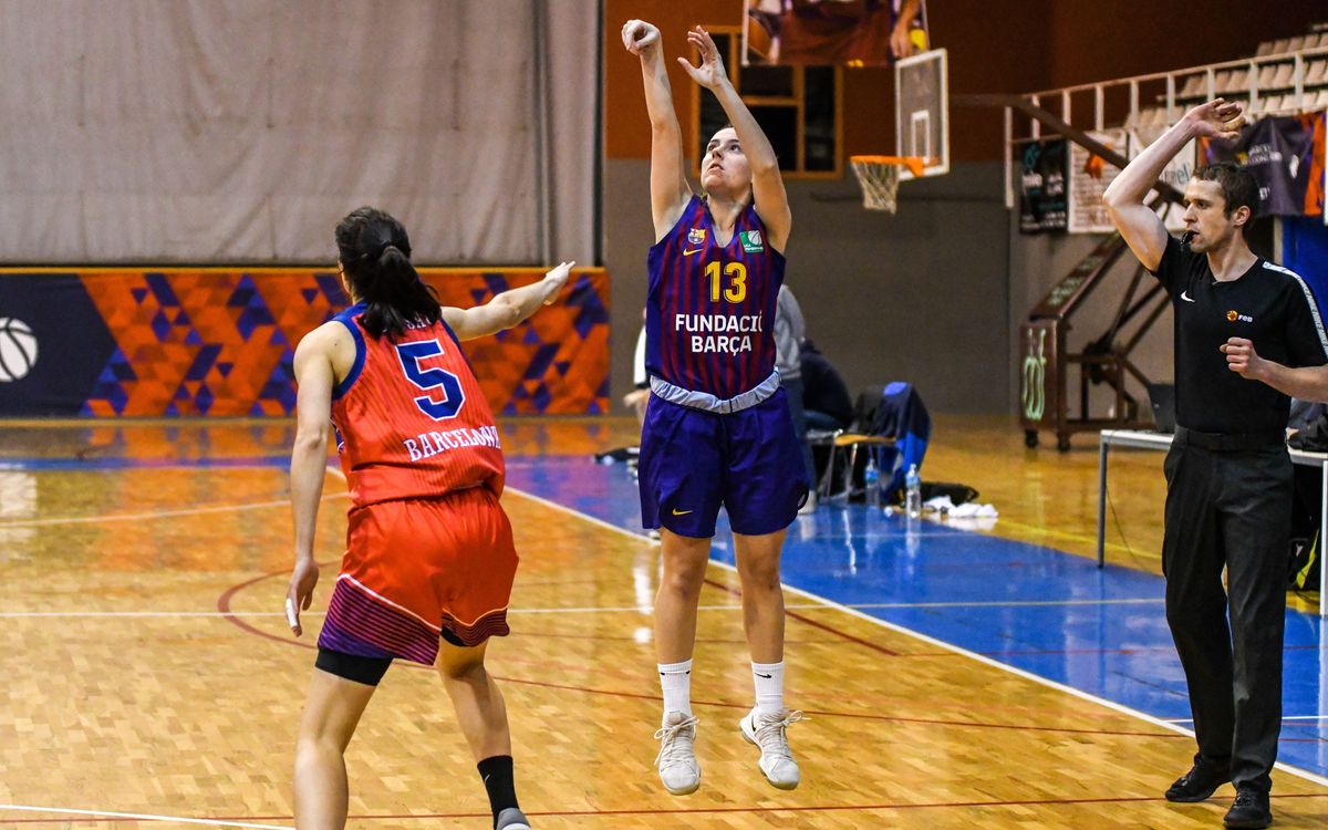 Un Barça de notable alto gana gracias a una Regina Aguilar de matrícula