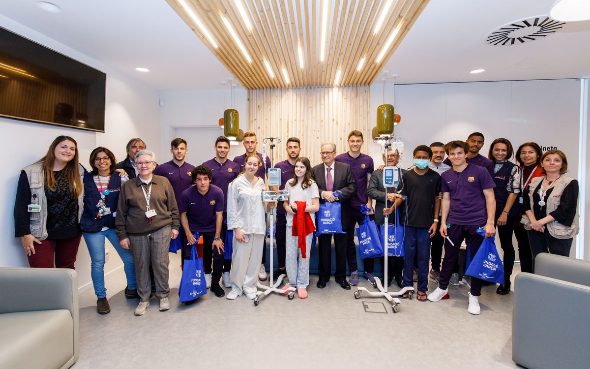 Visita a los hospitales Sant Joan de Déu y Vall d'Hebron