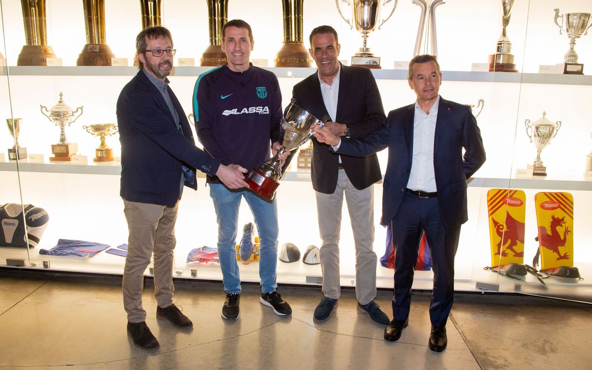 La Copa del Rei d’hoquei ja està ubicada al Museu