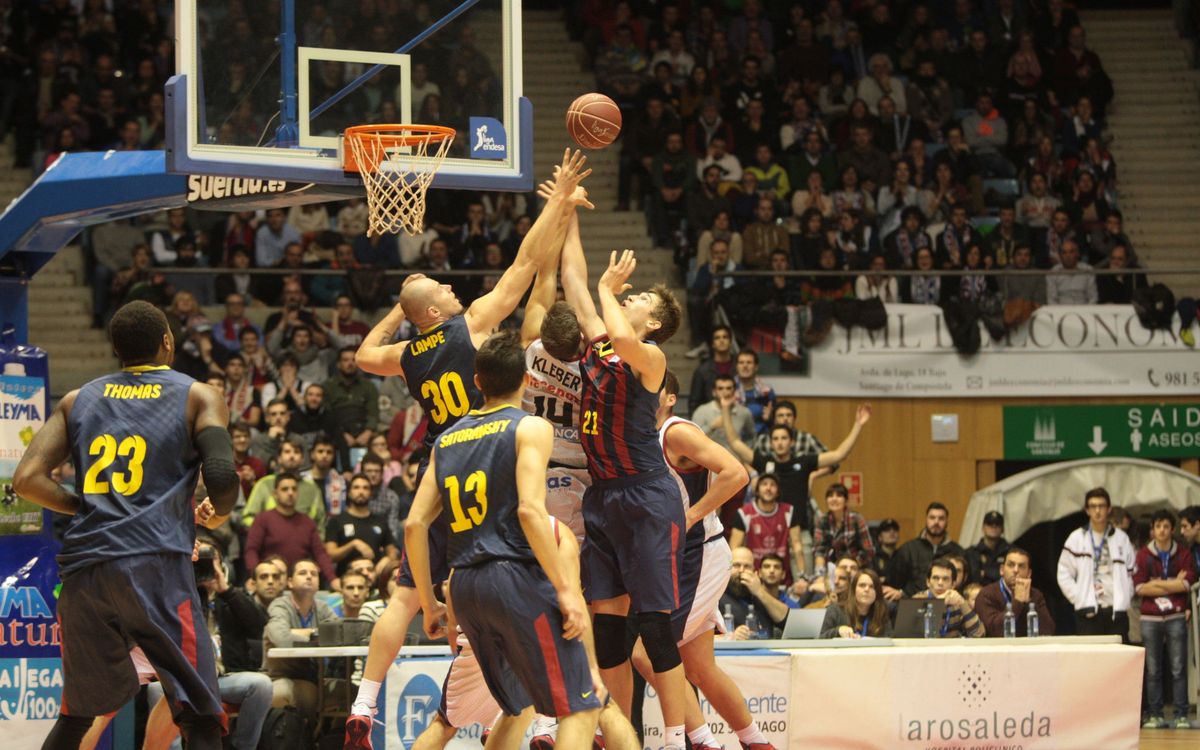 Rio Natura Monbus Obradoiro – FC Barcelona: Ending the year with defeat (79-67)