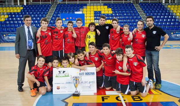 L'HC Cooperativa de Sant Boi, campió del torneig / FOTO: VÍCTOR SALGADO - FCB