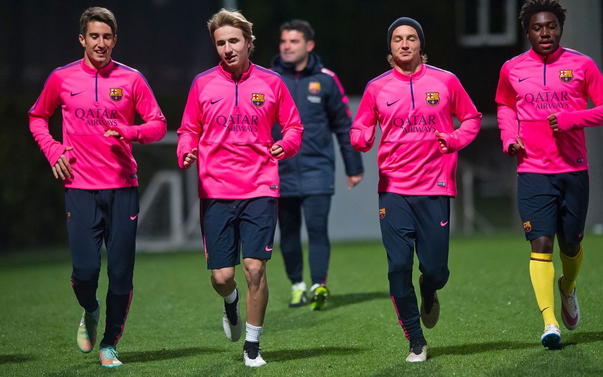 FC Barcelona B return to training