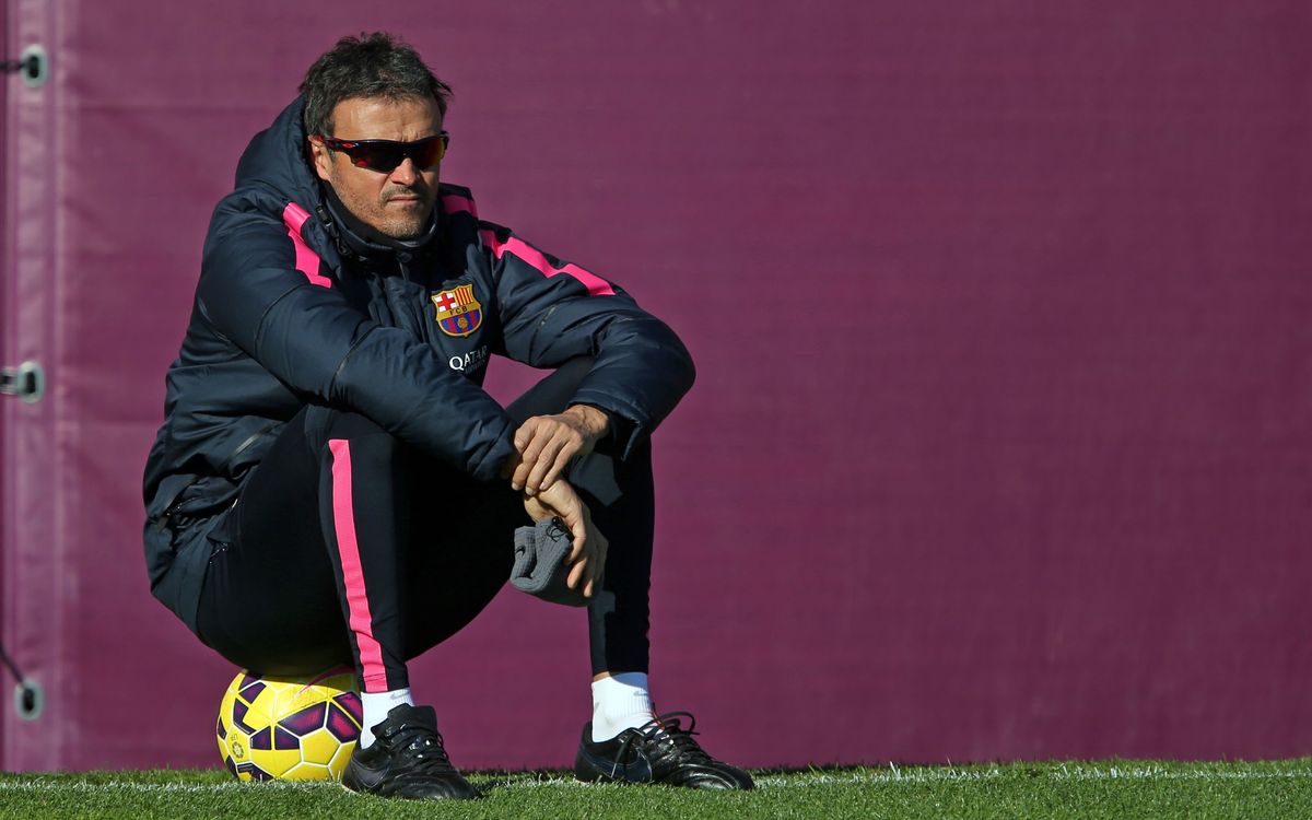 Luis Enrique looking forward to special match