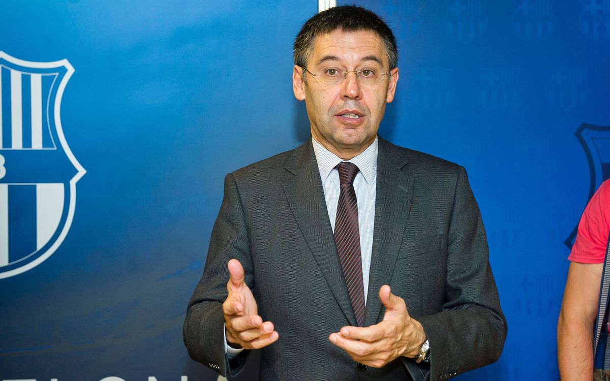 Bartomeu delighted with Messi's achievement