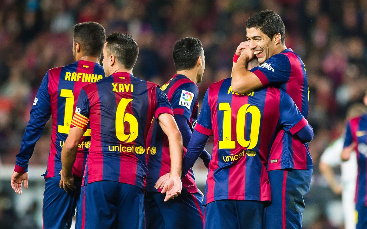 By the numbers: FC Barcelona's 5-0 victory over Córdoba