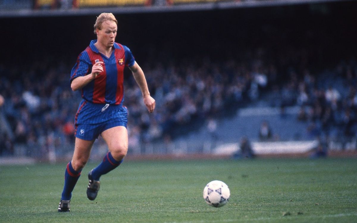 25 years since Ronald Koeman's debut for FC Barcelona
