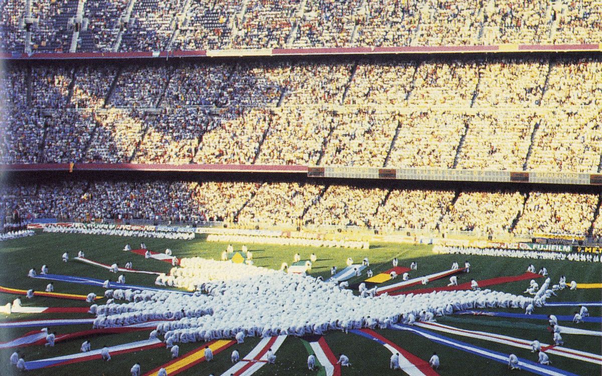 32 anys de la inauguració del Mundial 82 al Camp Nou