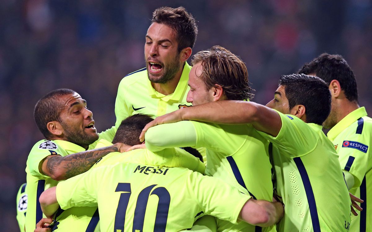 AFC Ajax v FC Barcelona (0-2): Messi fires Barça into last 16