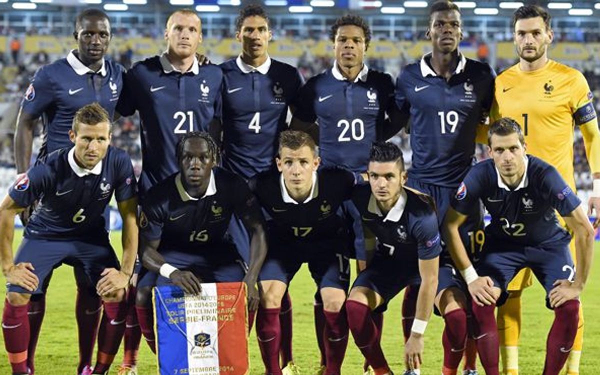 Mathieu plays full 90 minutes for France