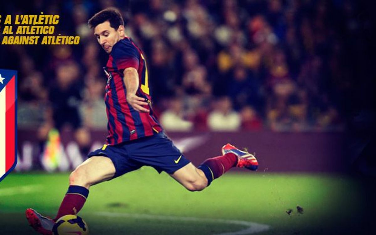 Leo Messi, la pesadilla del Atlético de Madrid