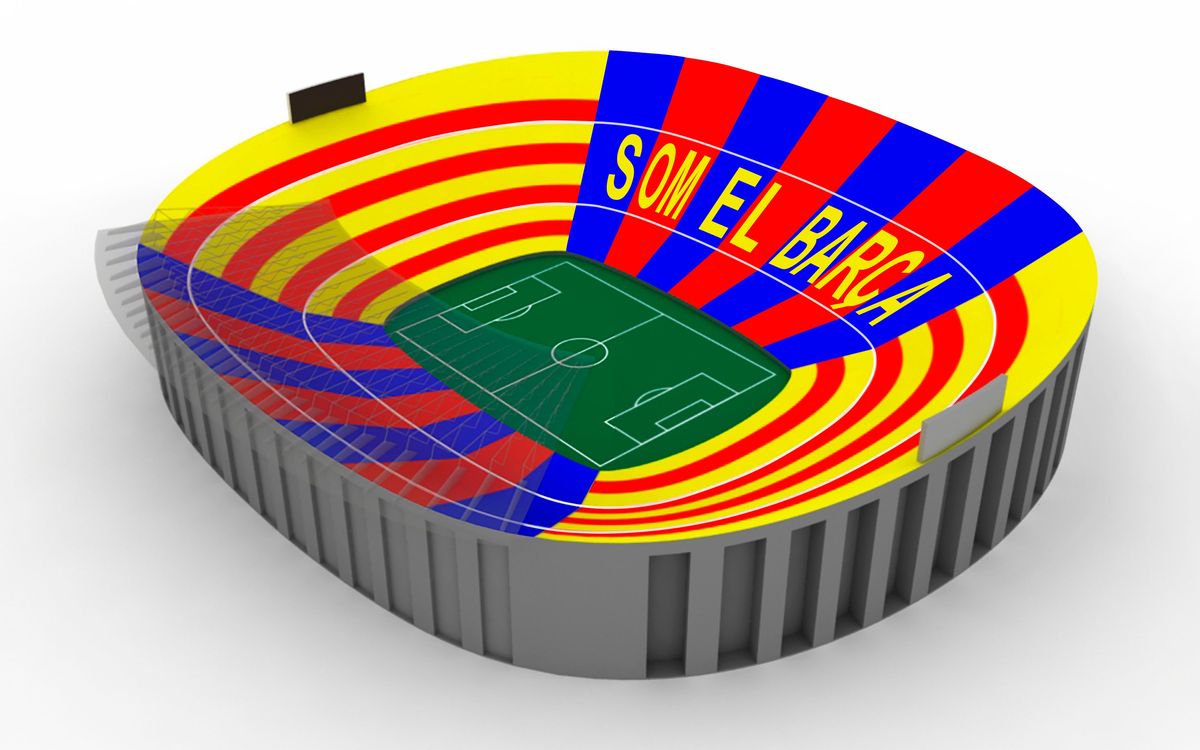 ‘Som el Barça’ the mosaic for Camp Nou title decider