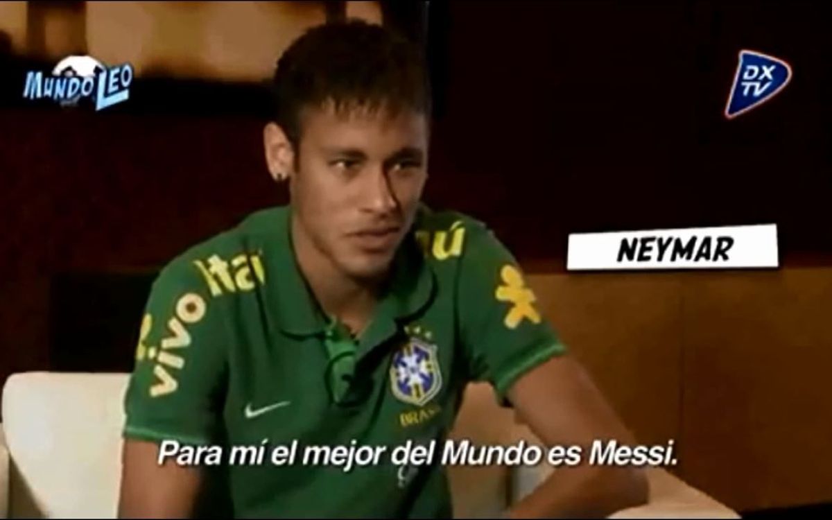 Jugadores y ex jugadores brasileños se rinden a Messi