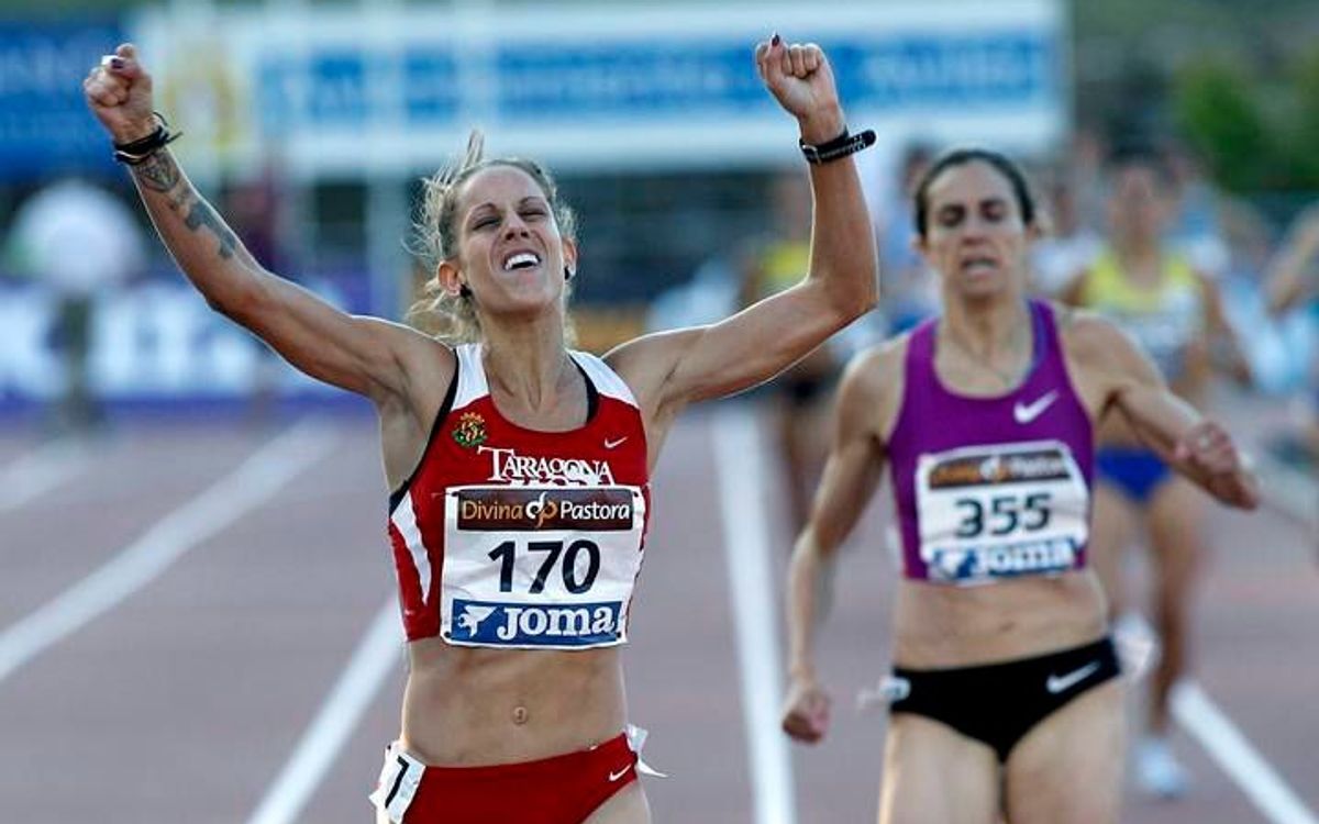 Natalia Rodríguez signs for the FC Barcelona Athletics team for the season