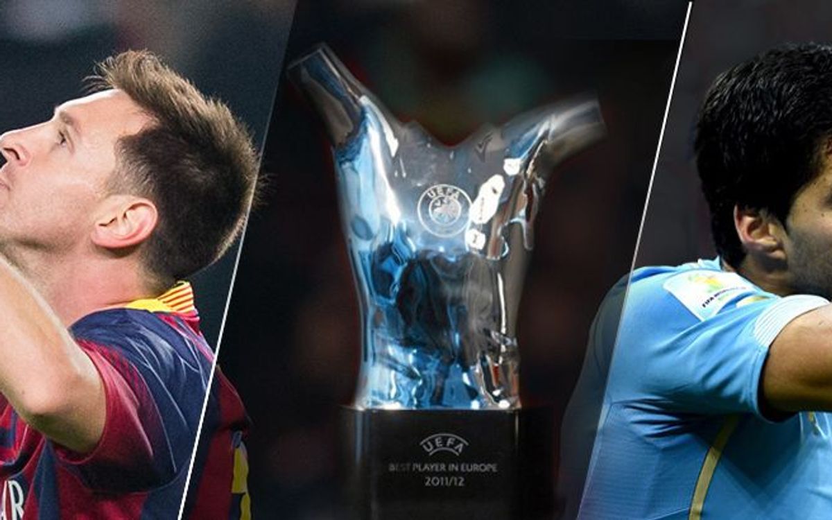 Leo Messi and Luis Suárez among Europe's Top 10 players of the season