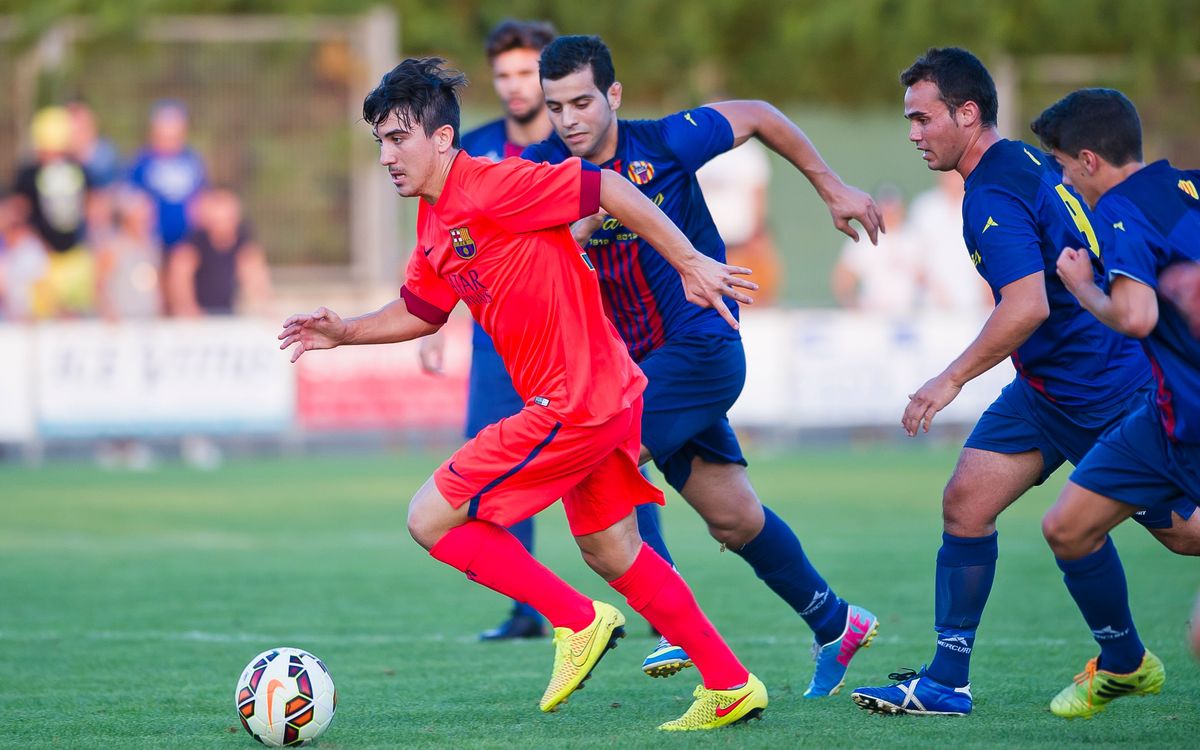 Joel Huertas, cedit al Badalona la temporada 2014/15