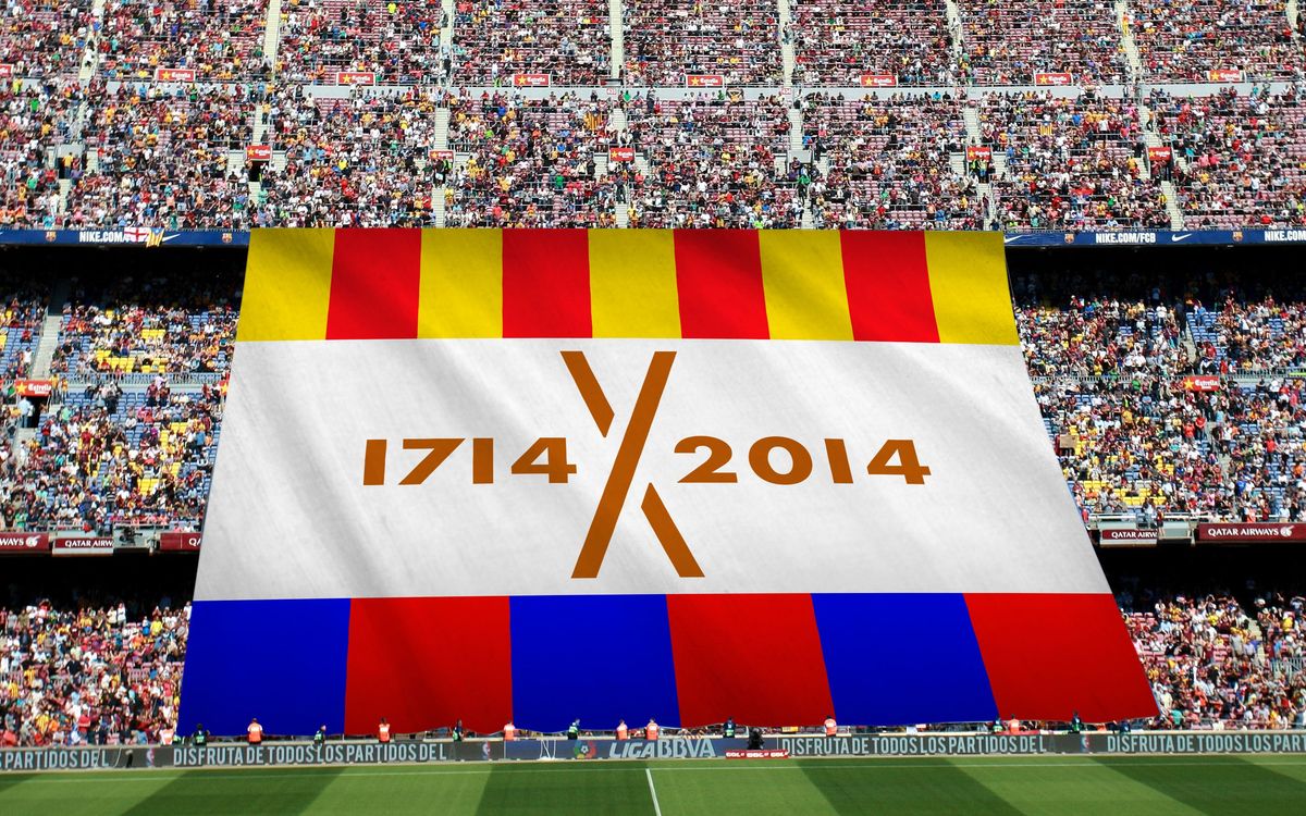 Special banner to commemorate the Tri-centenary