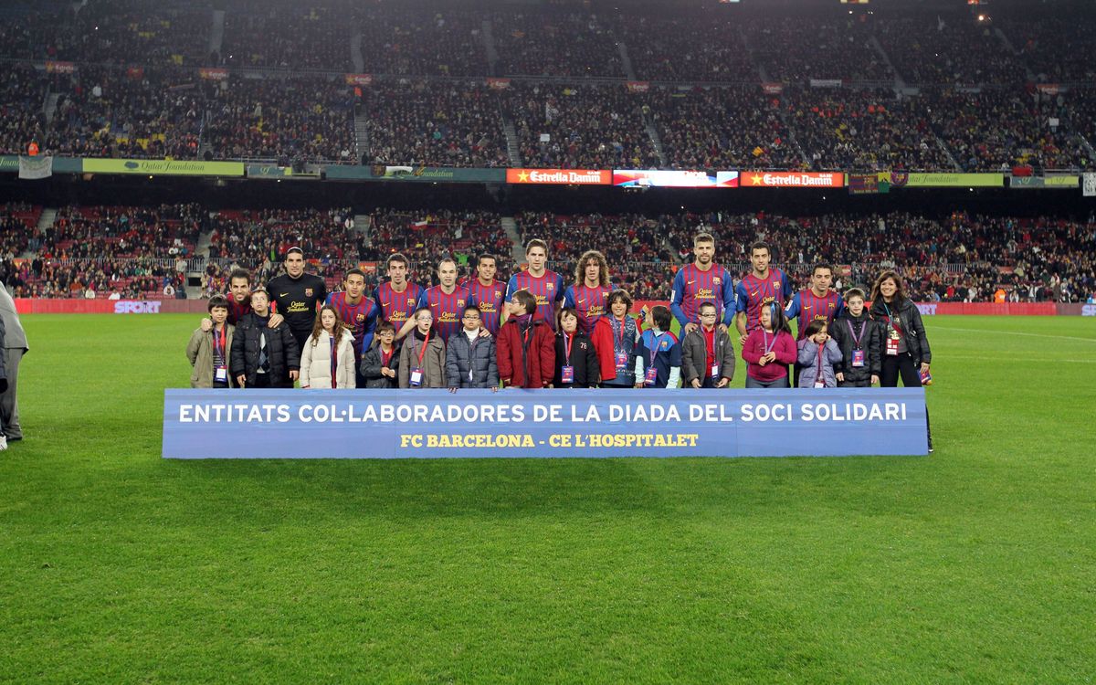 Members Solidarity Day for Huesca cup tie