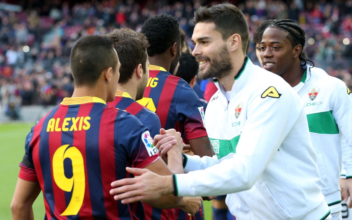 Elche-FC Barelona, Sunday the 11th at 7:00 PM CET