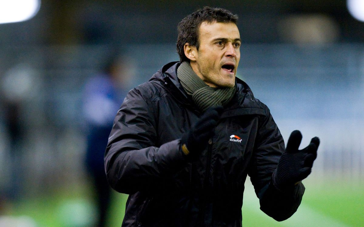 Luis Enrique's managerial track record