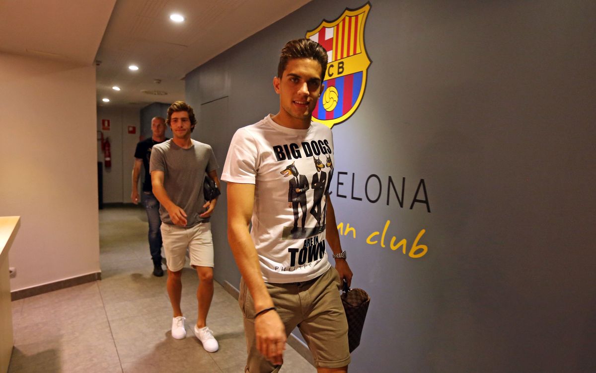Behind the scenes of Barça's Champions League opener