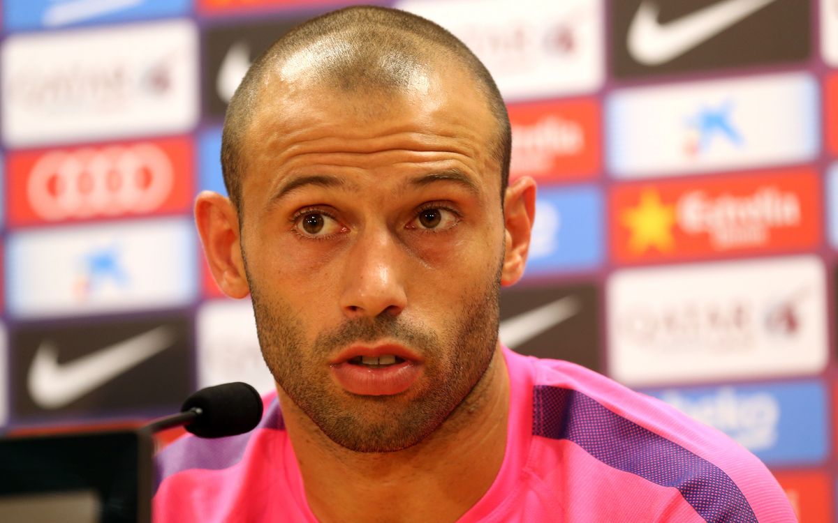 Mascherano press conference in 10 comments