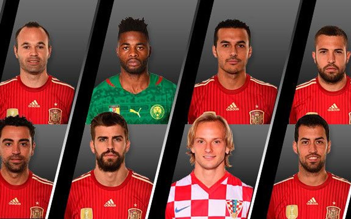 Eight Barça players on plane home from Brazil