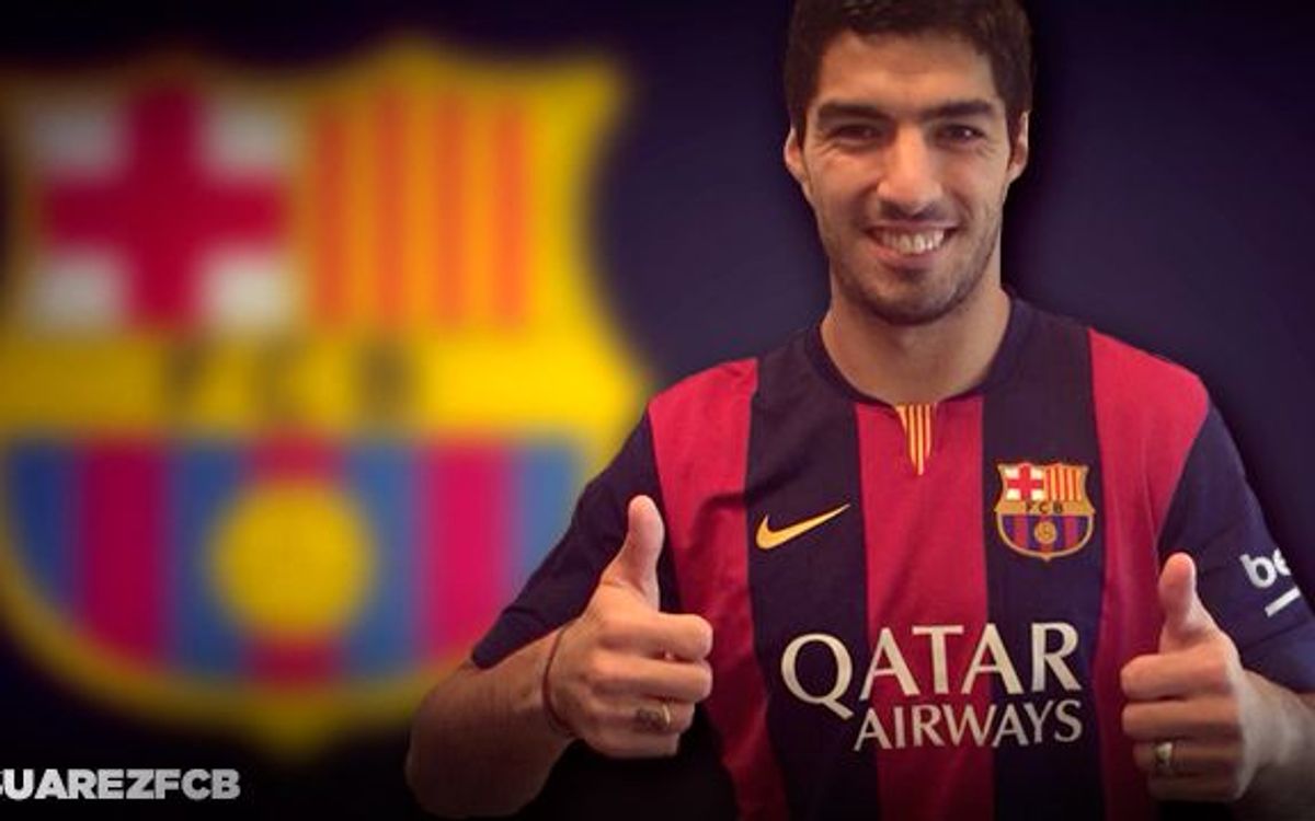 Luis Suárez to join training tomorrow and be presented at the Gamper on Monday