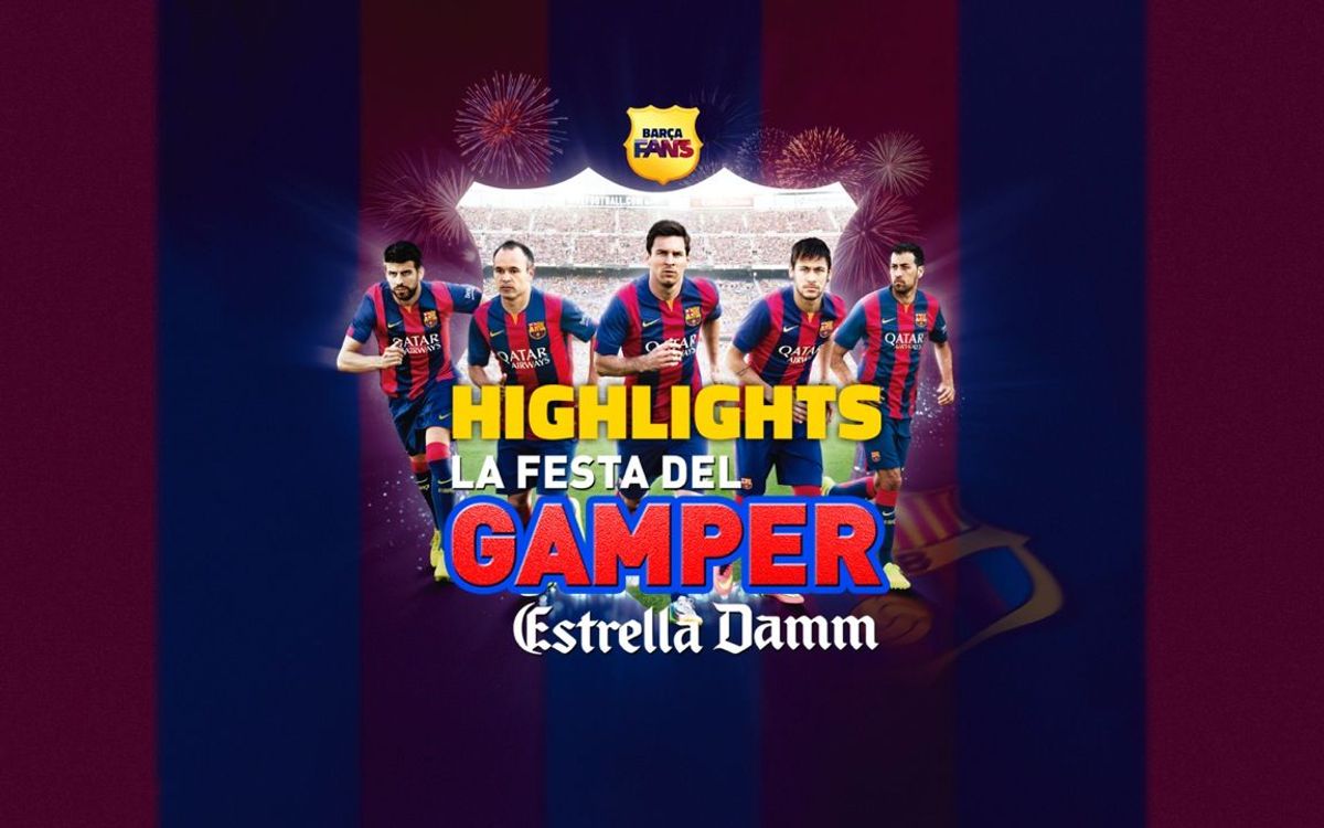 The Joan Gamper Trophy’s Party