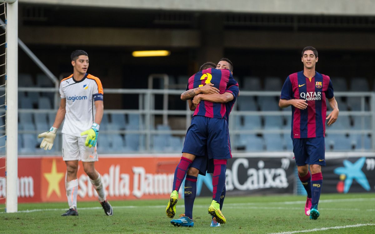 FC Barcelona U19 - Apoel U19: Defending champs start strong (3-0)