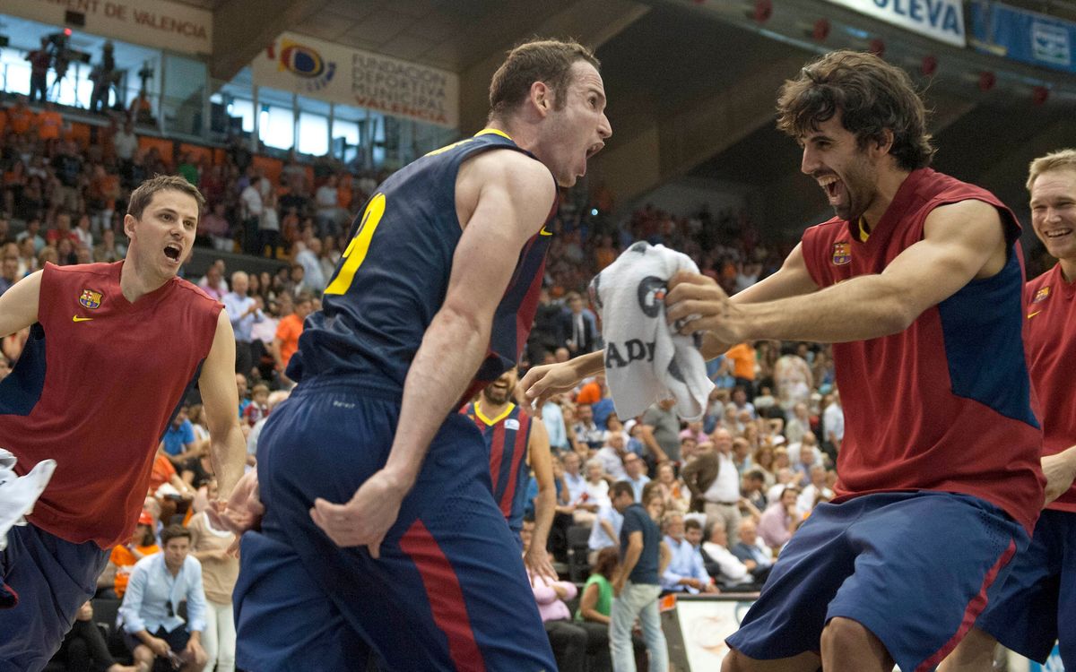 València Basket - FC Barcelona: Huertas els porta a la final (75-77)