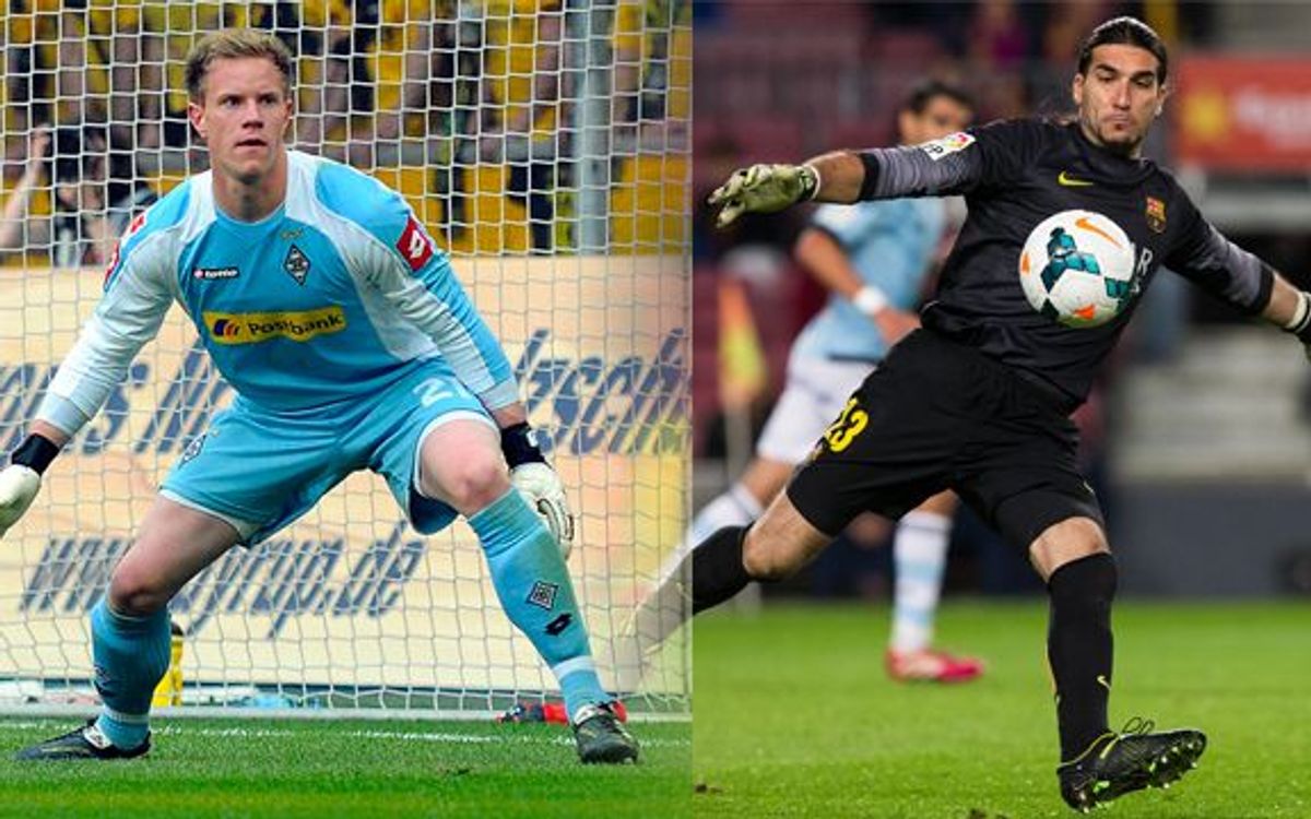 Ter Stegen arrives, Pinto leaves