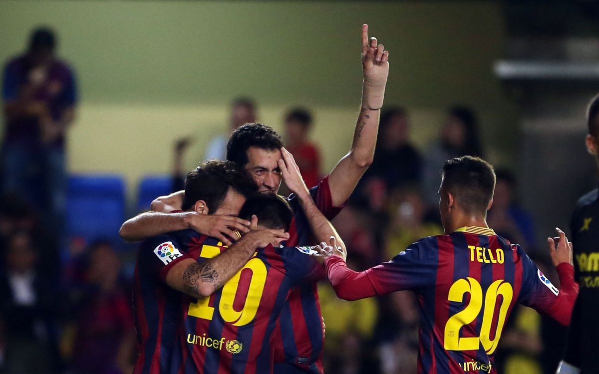 Villrreal - FC Barcelona: Comeback for Tito (2-3)