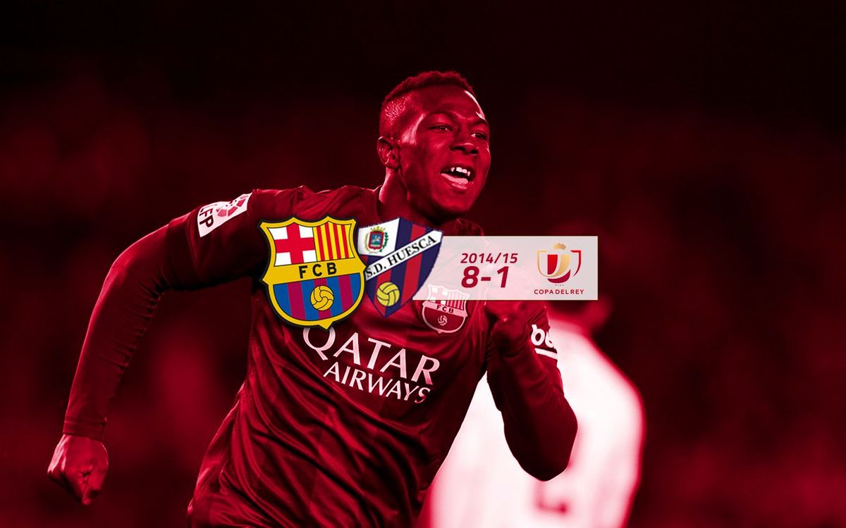FC Barcelona: 8 - SD Huesca: 1