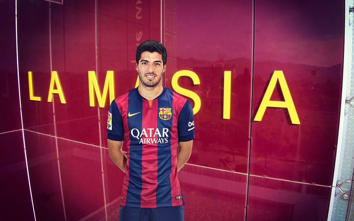 Luis Suárez meets La Masia