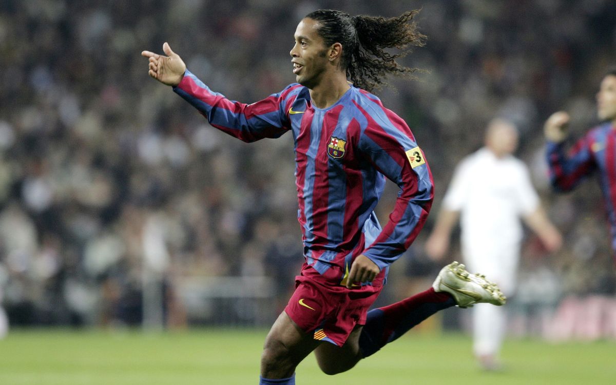 Goles en el Bernabéu: la magia de Ronaldinho en 2005