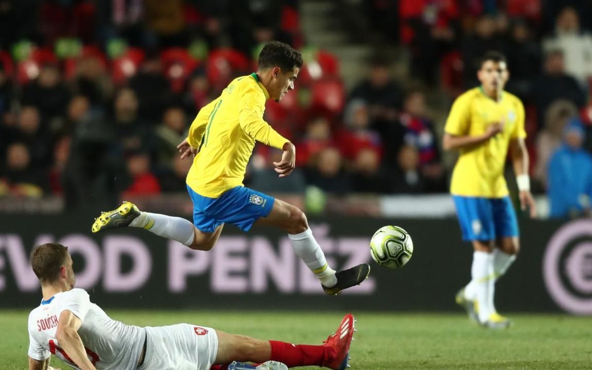 Coutinho, Arthur y S.Roberto brillan