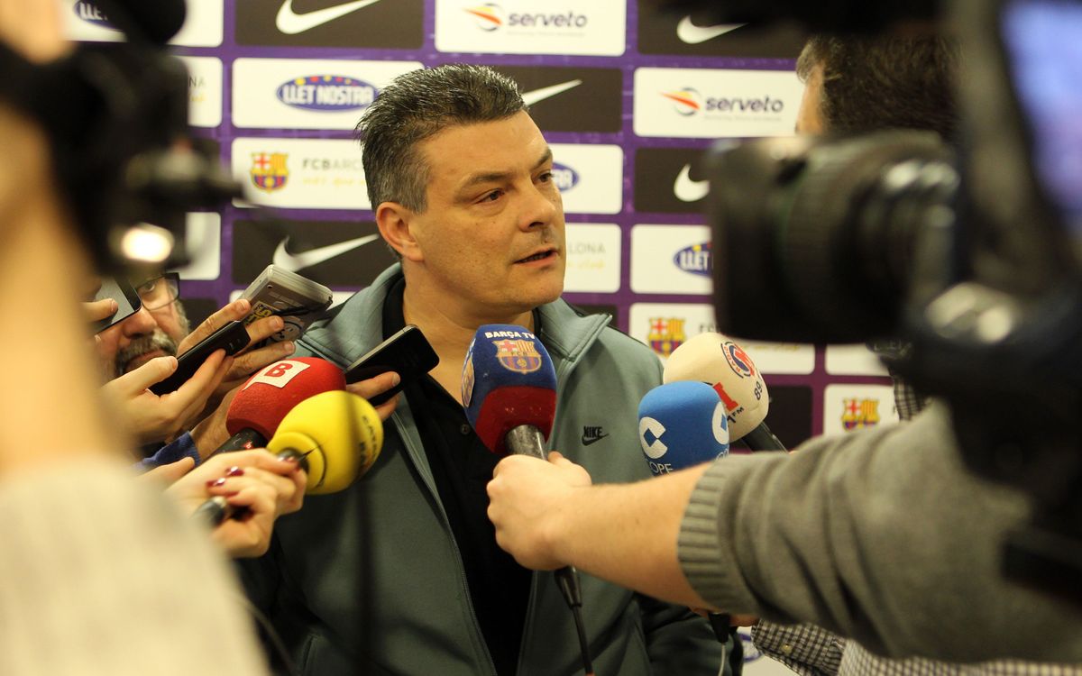 Xavi Pascual: “Necessitarem el Palau Blaugrana a rebentar”