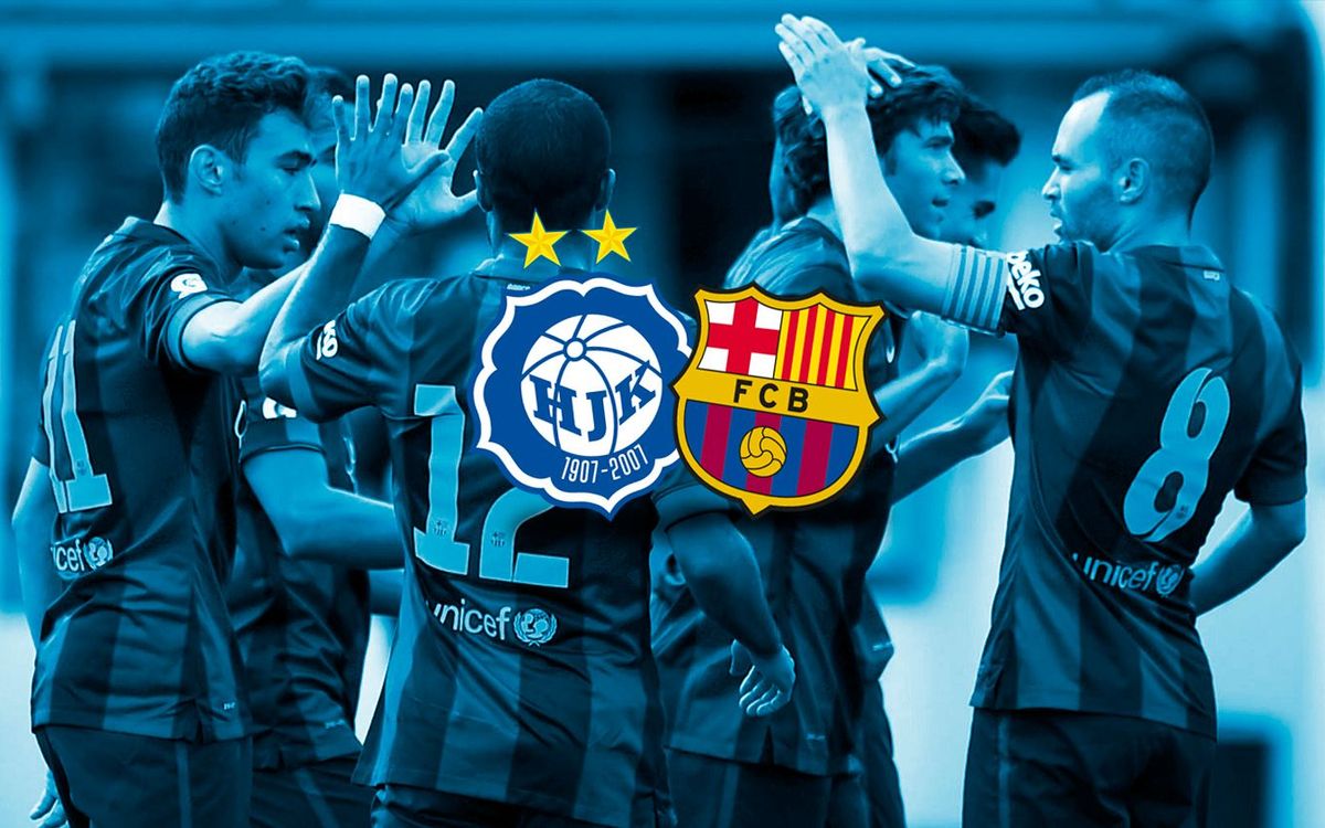 HJK HELSINKI: 0 - FC Barcelona: 6
