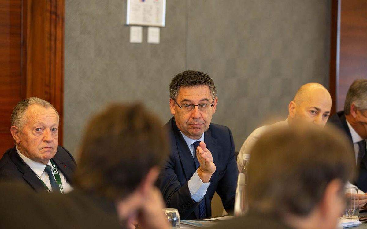 Bartomeu, present en l'Assemblea de l'ECA a Amsterdam