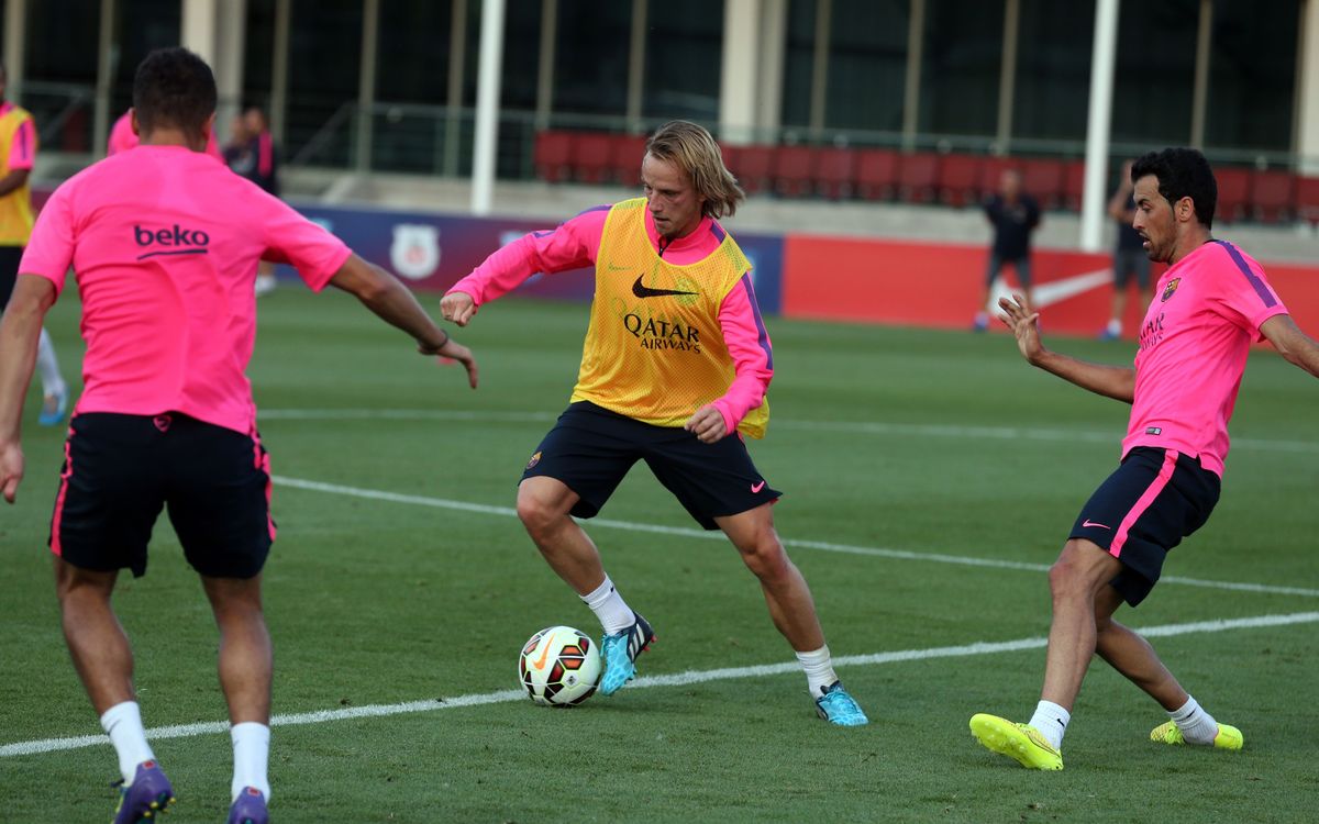 Second training session at St George’s Park