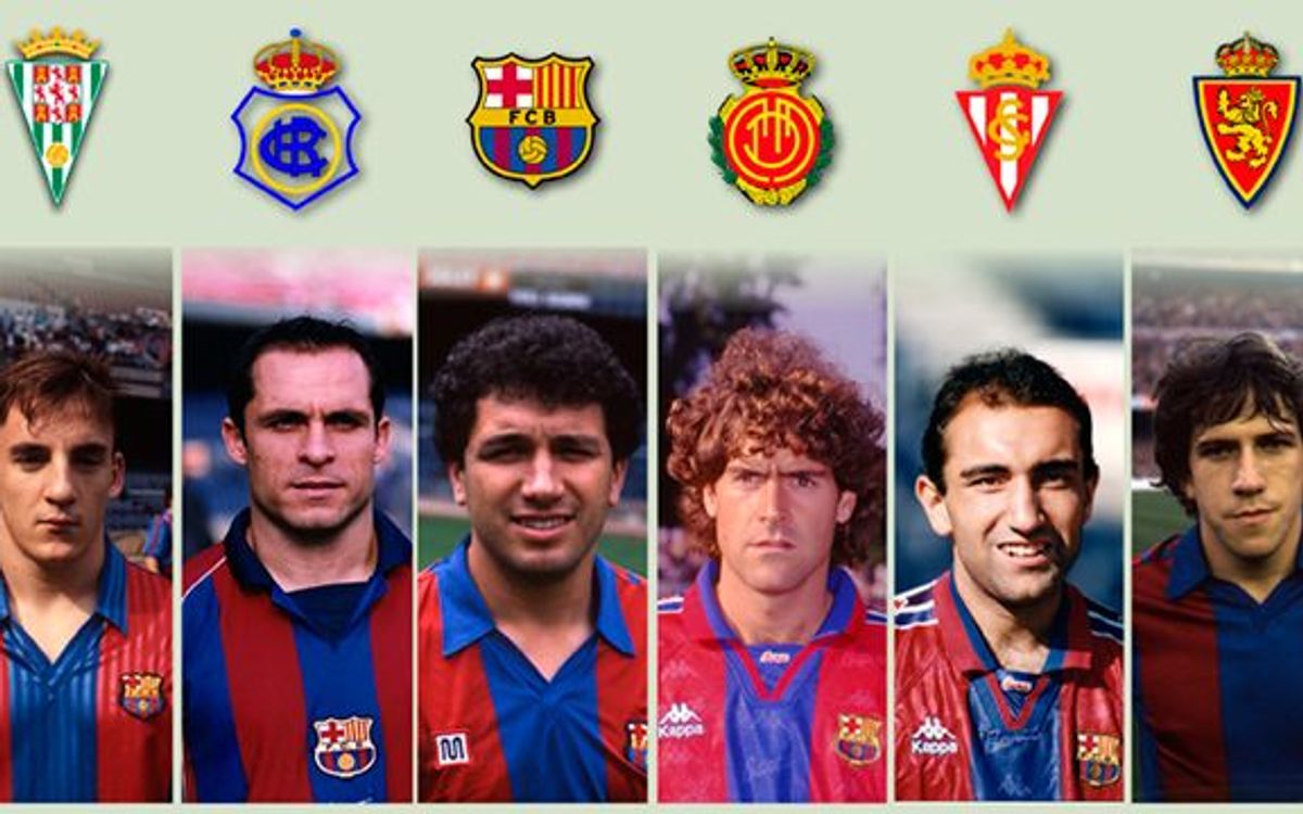 Six former FC Barcelona players manage teams in Segunda A