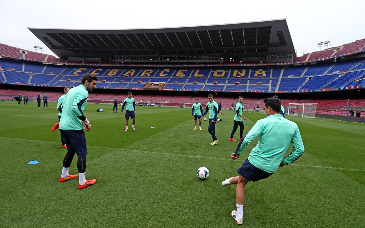 Final preparations for Athletic