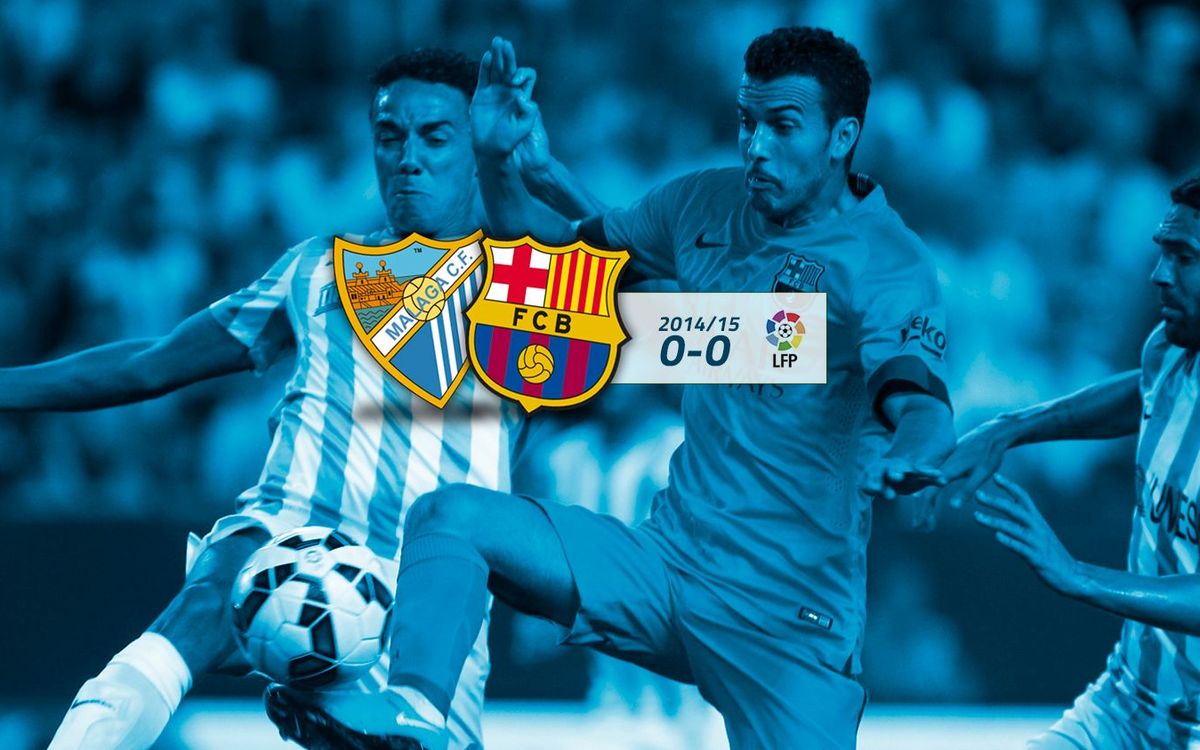 Málaga: 0 - FC Barcelona: 0